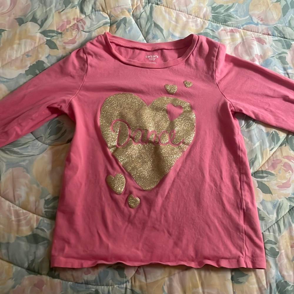 Carters 7/7A graphic long sleeve shirt